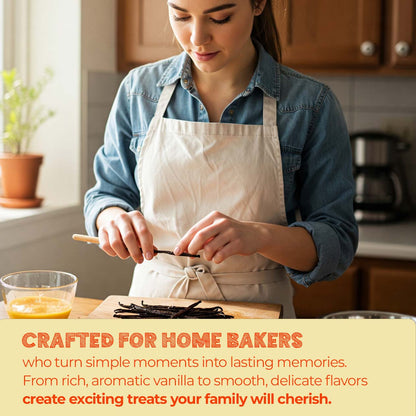 25 Premium Vanilla Beans Grade A  – Gourmet Vanilla Pods for Baking & Extract