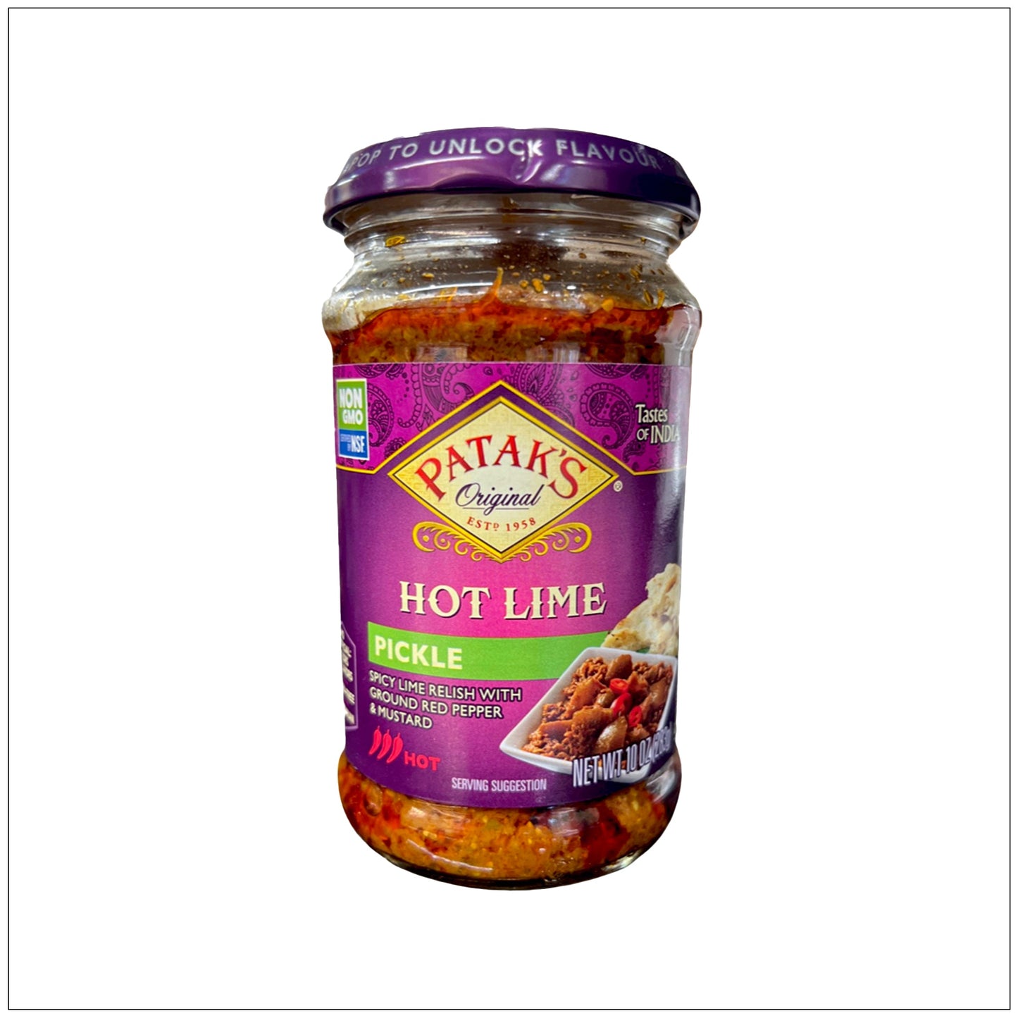 Hot Lime Pickle Medium