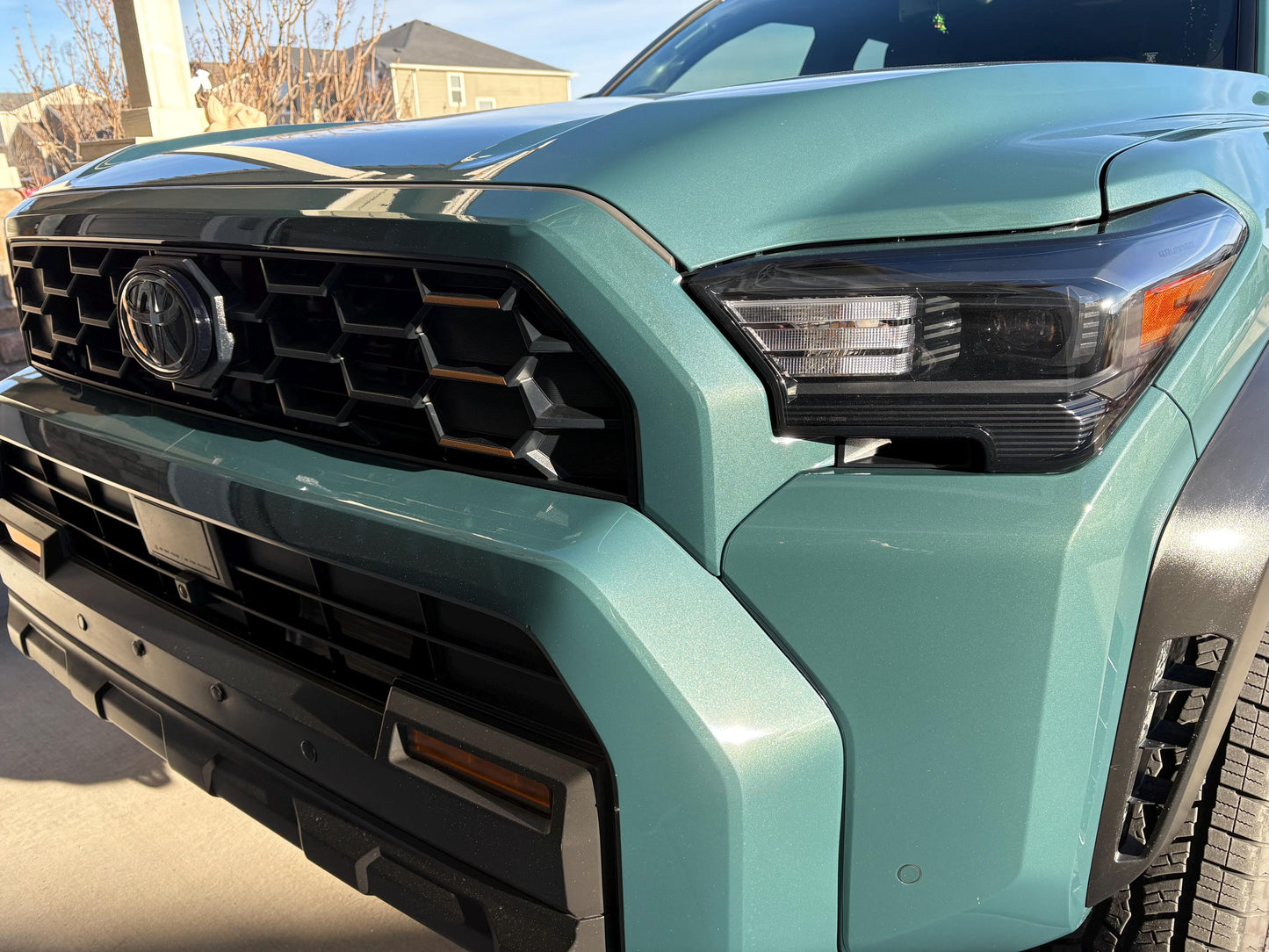 Tri Color TRD Style Grille Overlays - 2025+ 4Runner (TRD Grille)
