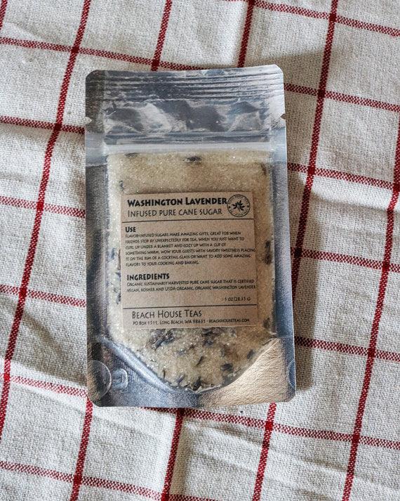 Lavender infused artisan culinary sugar