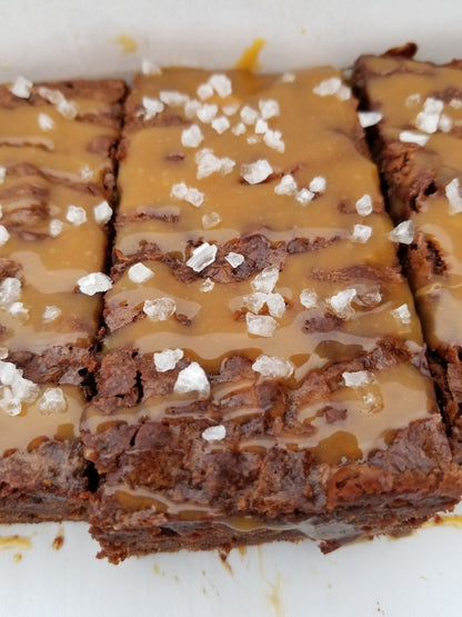 Salted Caramel Brownies