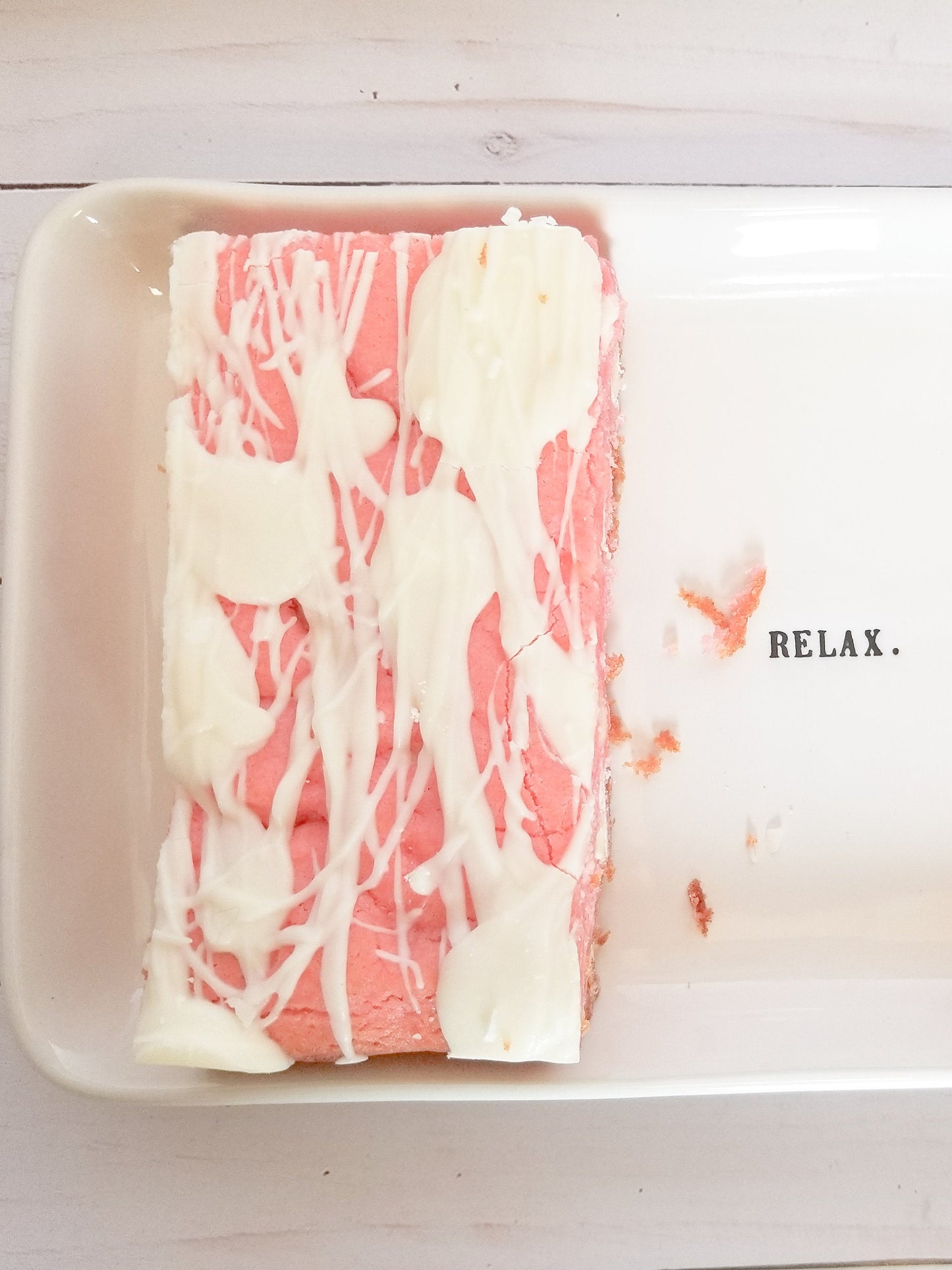 Strawberry Blondies