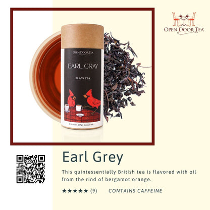 Open Door Tea Traditional Tea Sampler | 3 Loose Leaf Teas for Gifts & Tastings