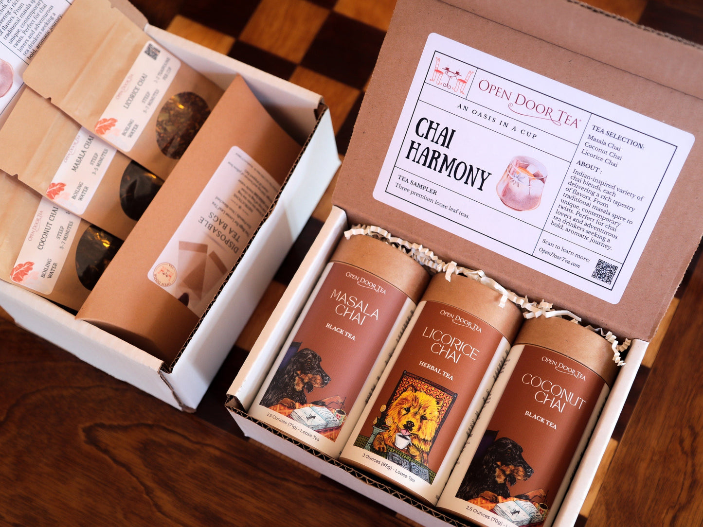 Open Door Tea Chai Tea Sampler