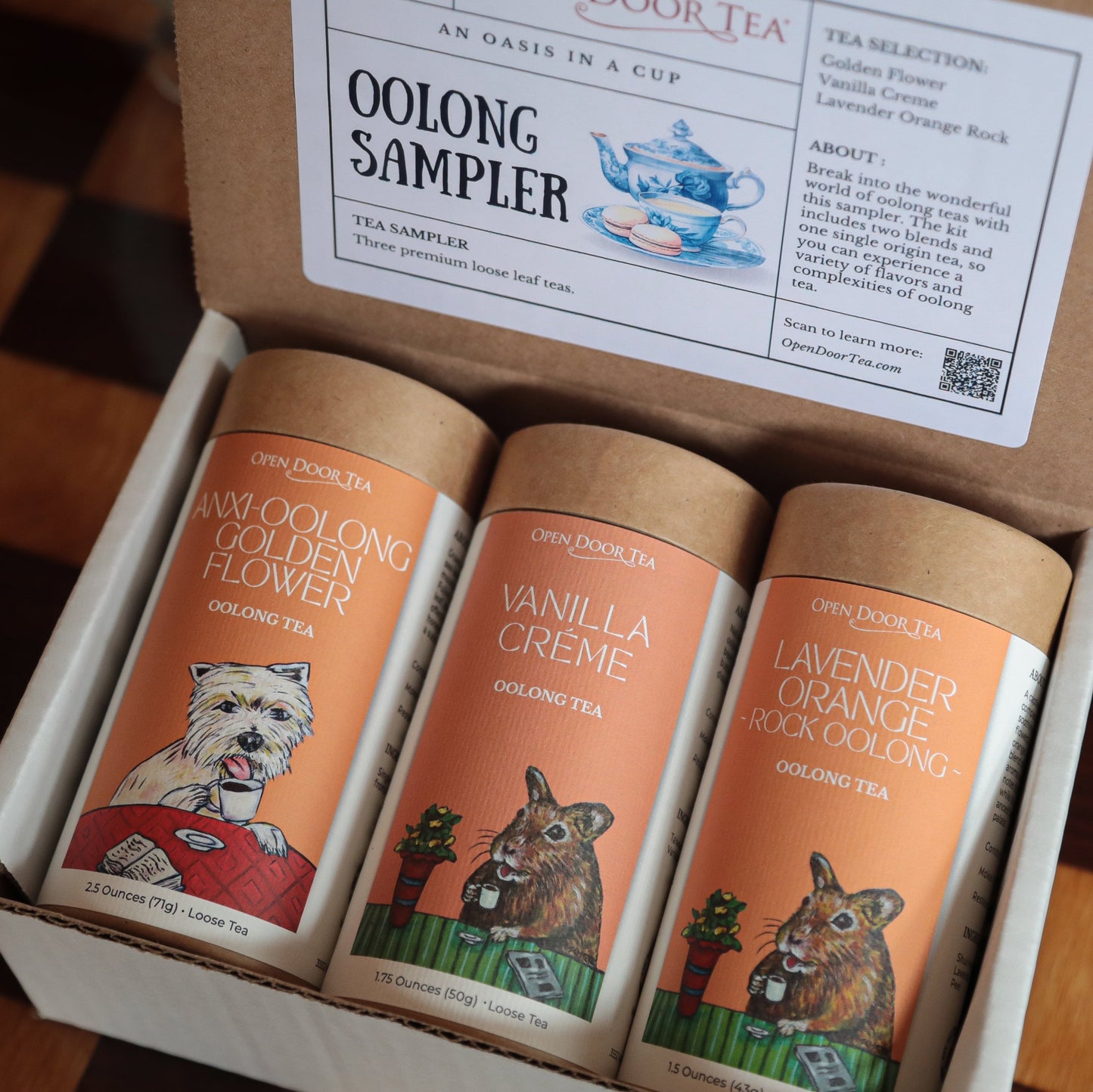 Open Door Tea Oolong Tea Sampler