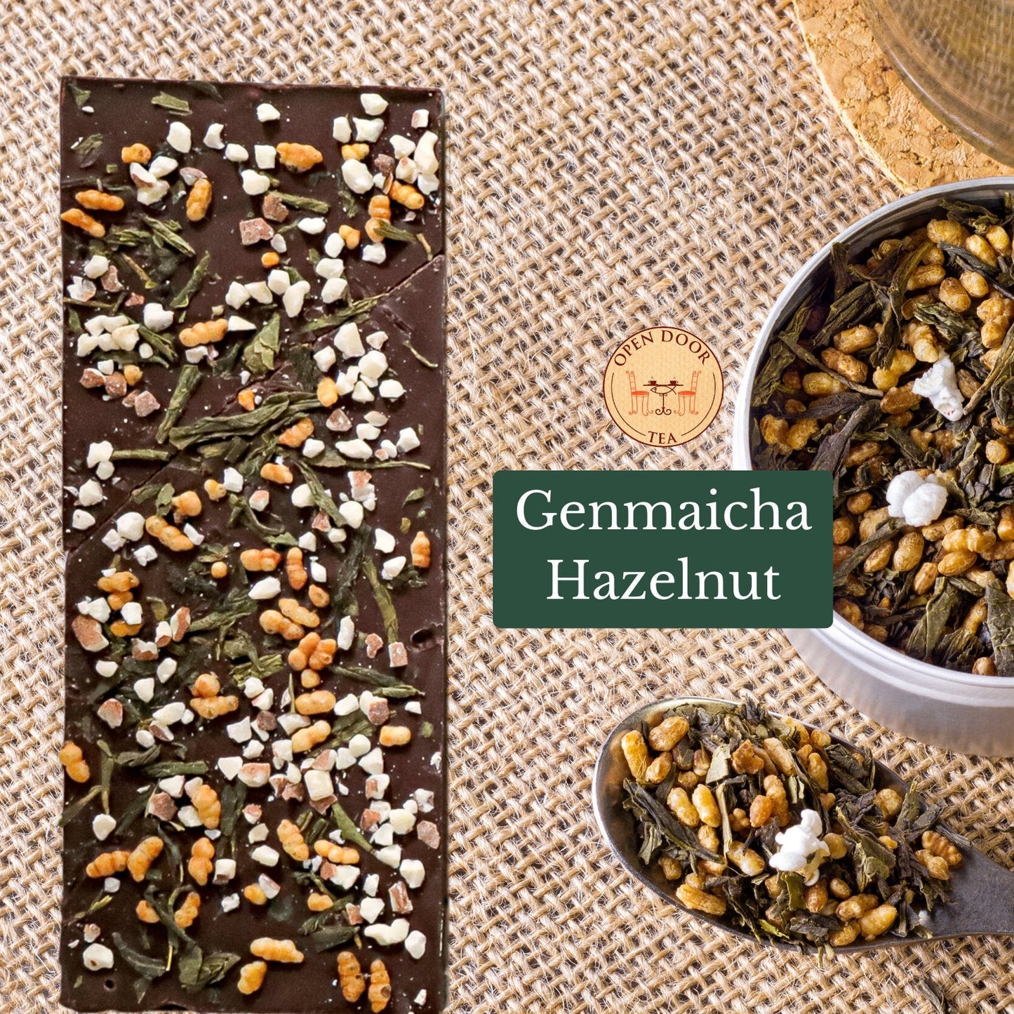 Open Door Tea Tea Chocolate Bars