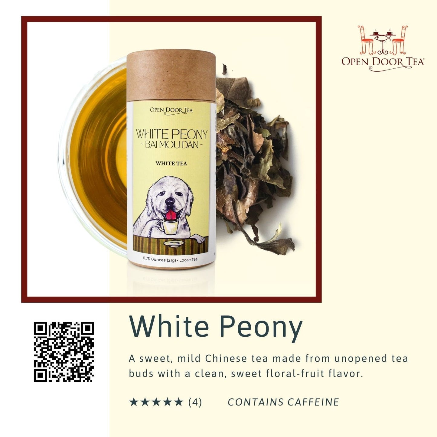 Open Door Tea Traditional Tea Sampler | 3 Loose Leaf Teas for Gifts & Tastings