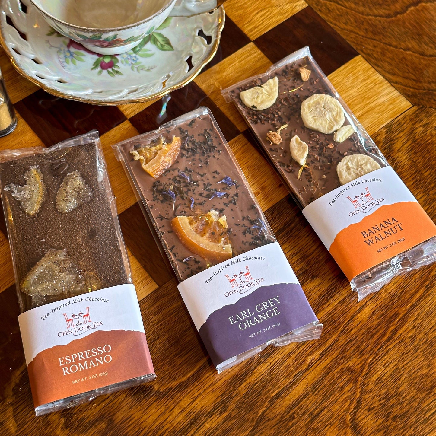 Open Door Tea Tea Chocolate Bars
