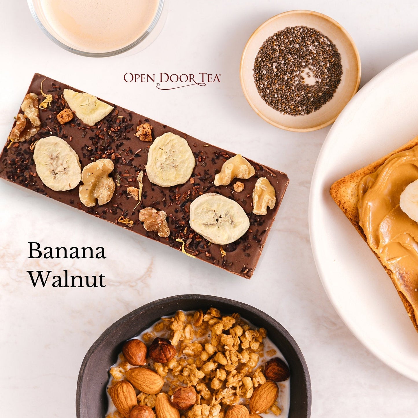 Open Door Tea Tea Chocolate Bars
