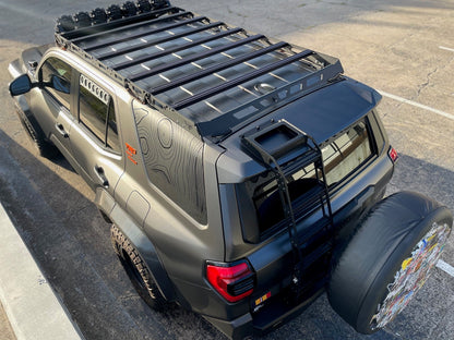 Topographic Rear Window Overlay V2 - 2025+ 4Runner