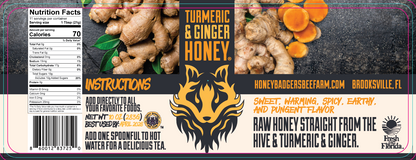 Turmeric & Ginger Honey