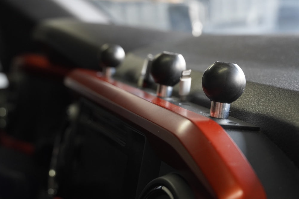 1" Ball mount with hardware for DMM and DSM (V2)