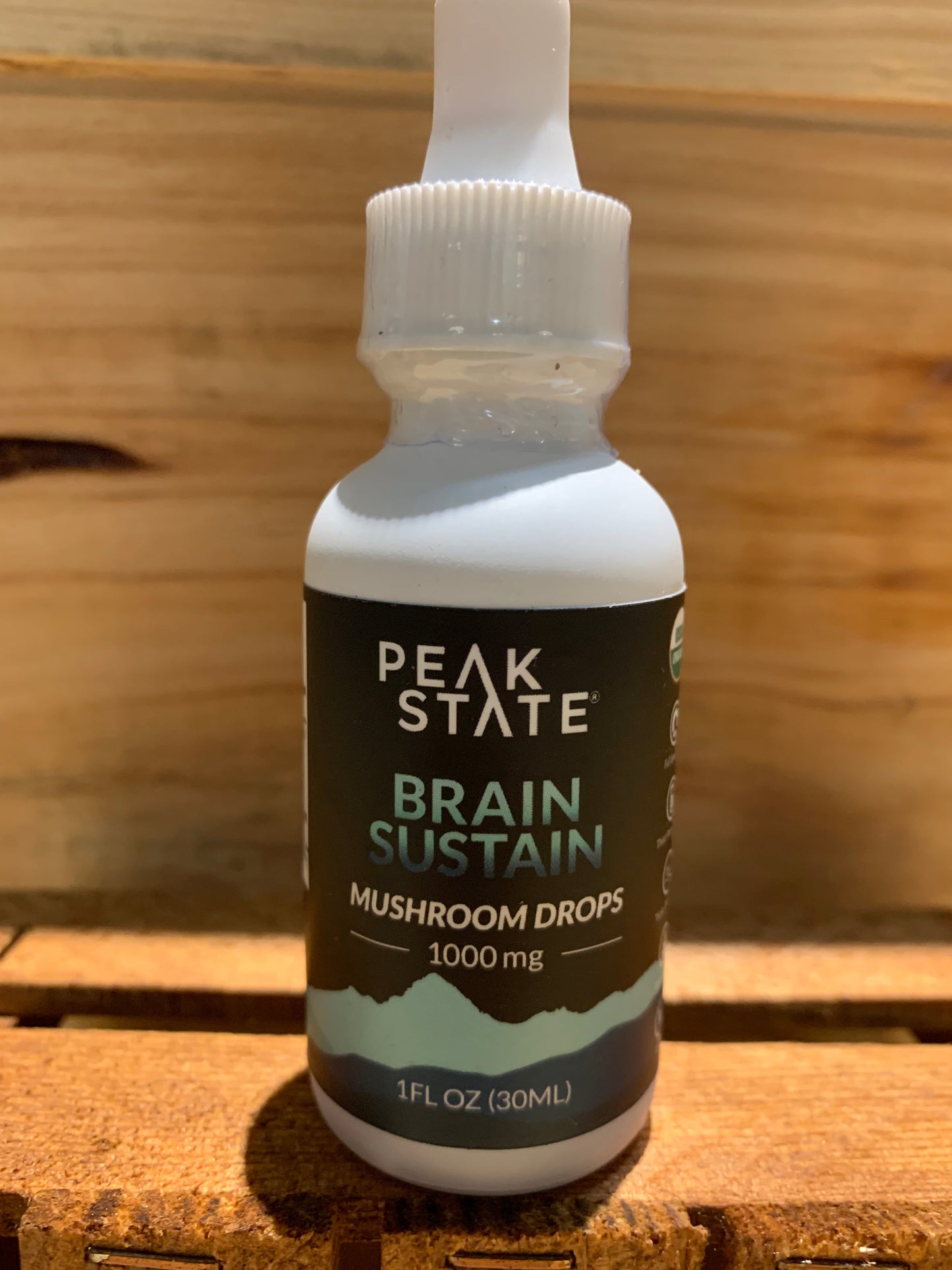 Peak State Coffee BRAIN SUSTAIN Mushroom Drops