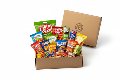 Premium International Snack Box - 12 Full-Size Global Treats | World Snacks