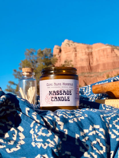 Come Alive Herbals Massage Candle