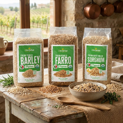 L’Oro Del Sud, Organic Italian White Hulled Sorghum, 52.9 oz (1.5 kg)