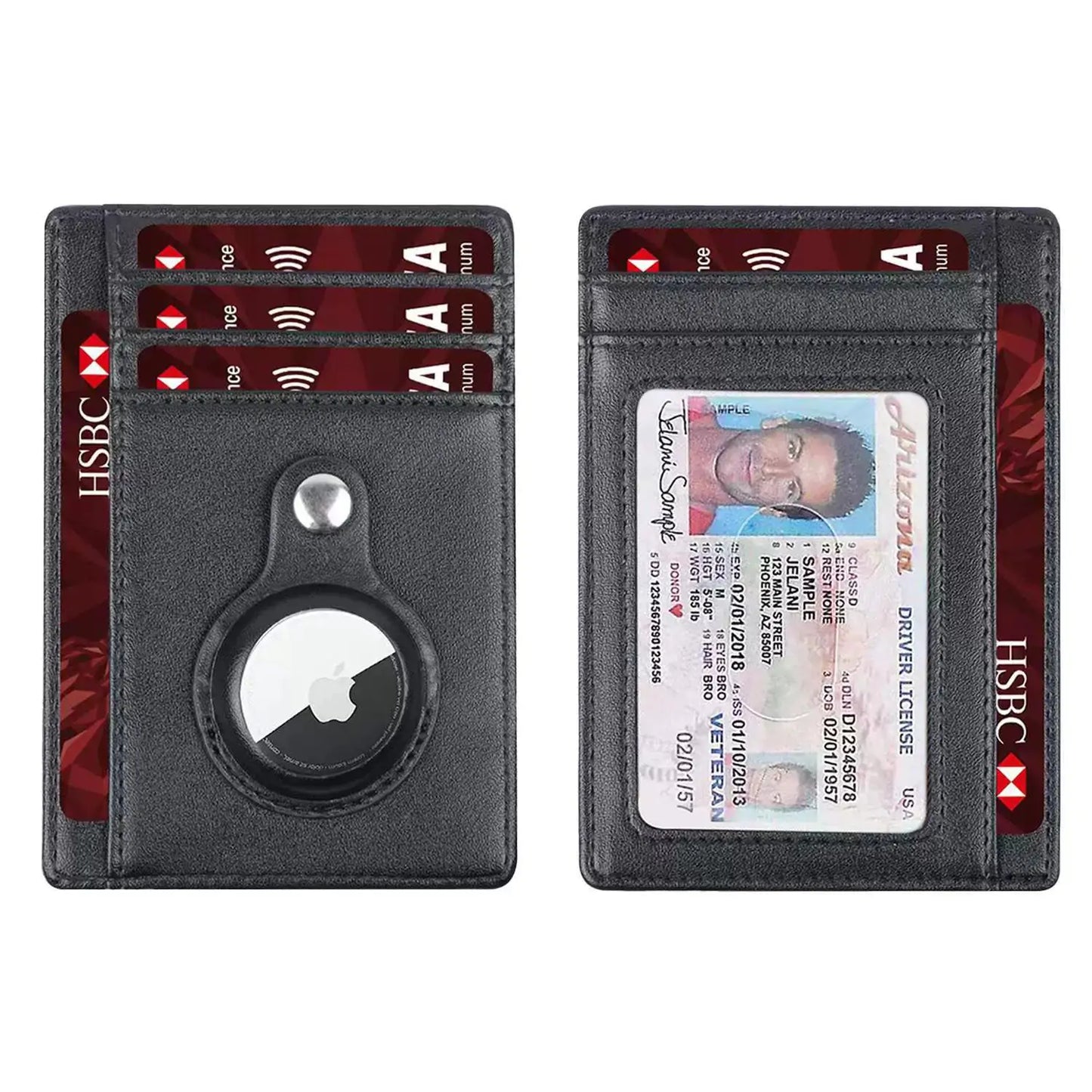 SecurePocket RFID AirTag Wallet