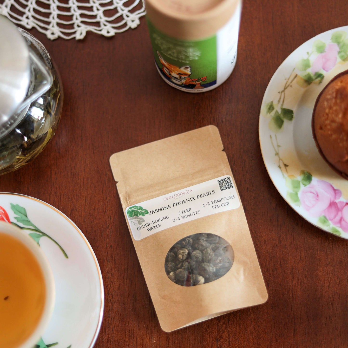 Open Door Tea Jasmine Phoenix Pearls