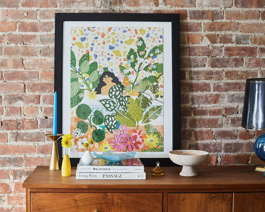 JIGGY - 'Bathing With Flowers' Jigsaw Puzzle (800PC)