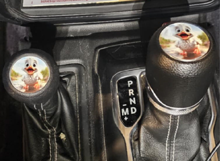 Steering wheel decal Retro Palm