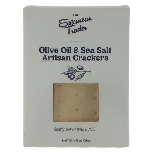 The Epicurean Trader - 'Olive Oil & Sea Salt' Crackers (0.9OZ)