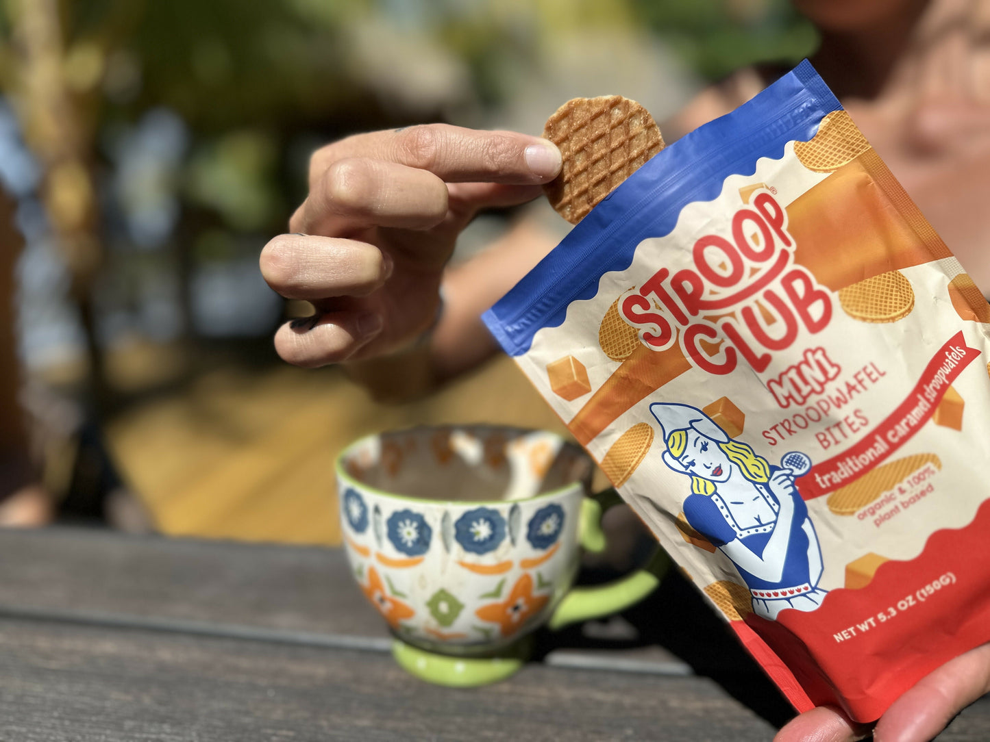 Stroop Club Mini Traditional Caramel Organic and Plant Based Stroopwafels