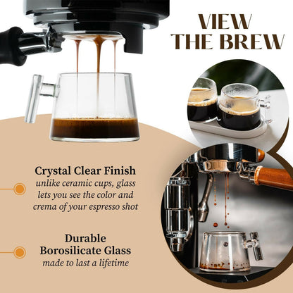 Pure Over Espresso Cup Set - 3 Sets