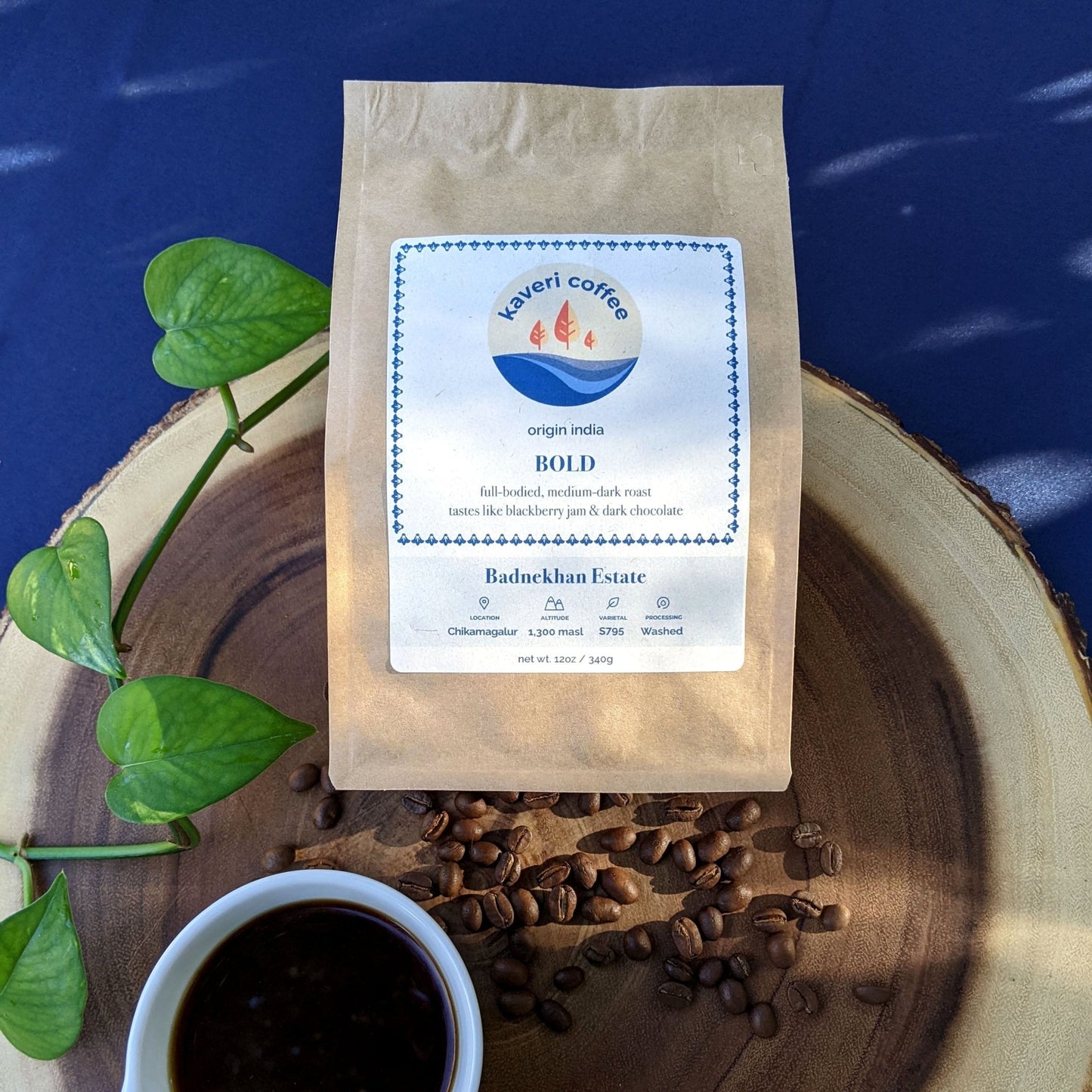 Bold | Badnekhan | Medium-Dark Roast (Whole Beans) - 6 bags x 12oz