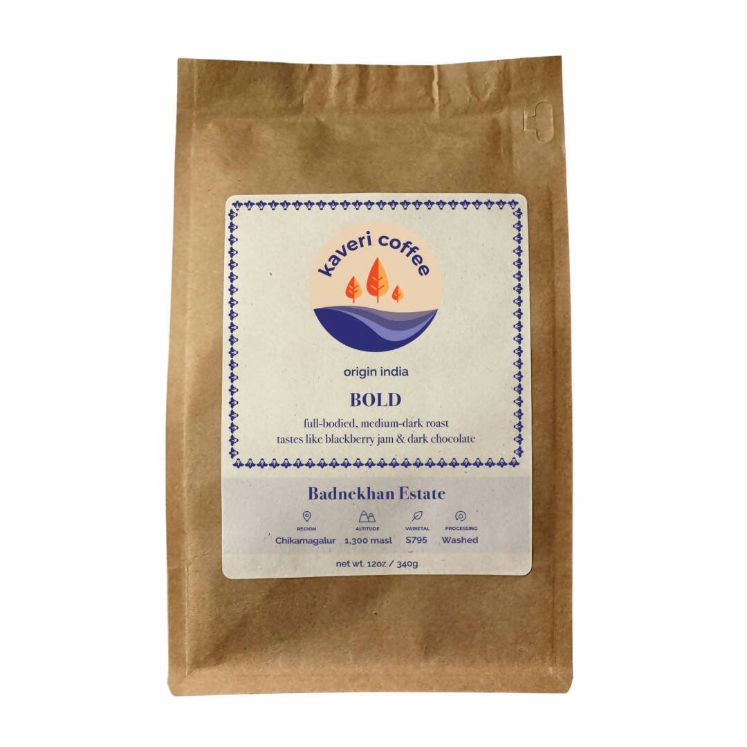Bold | Badnekhan | Medium-Dark Roast (Whole Beans) - 6 bags x 12oz
