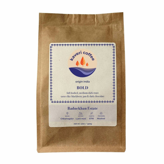 Bold | Badnekhan | Medium-Dark Roast (Whole Beans) - 6 bags x 12oz