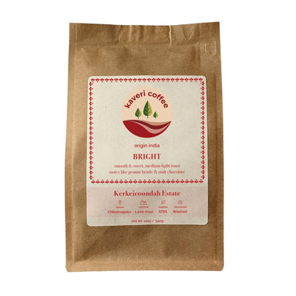 Bright - Kerkeicoondah | Medium-Light Roast (Whole Beans) Bags - 6 bags x 12oz