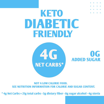 Andy Anand Sugar-Free Keto Caramel Walnut Cake, 9-Inch, 2 lb – Gourmet Fresh Baked, Low-Carb, Diabetic-Friendly Keto Diet Birthday Gift Box