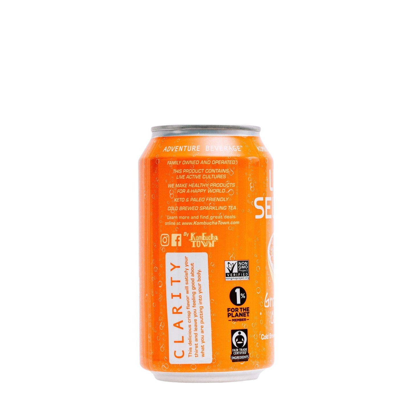 KombuchaTown Grapefruit Live Seltzer (case of 12)