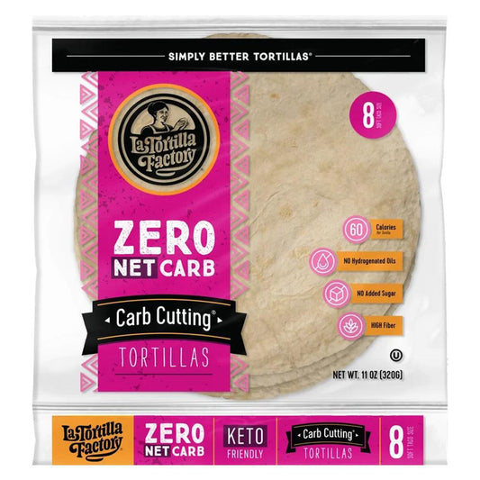 La Tortilla Factory - 'Zero Net Carb' Flour Tortillas (8CT)