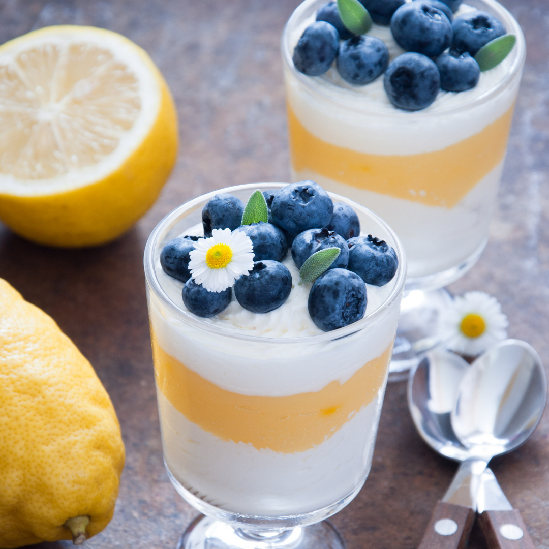 Lemon Blueberry Sprouted Granola