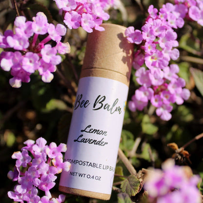 Bee Balm Lemon Lavender Lip Balm Sticks - 6 Sticks