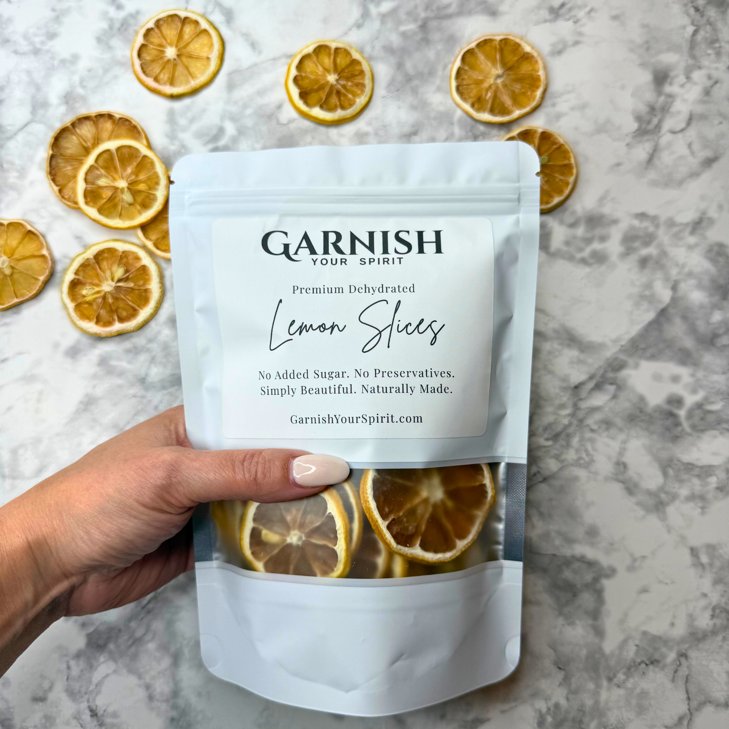 Dehydrated Lemon Slices | Dried Lemons for Bar & Decor