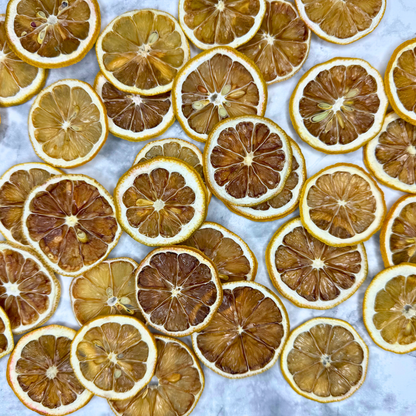 Dehydrated Lemon Slices | Dried Lemons for Bar & Decor