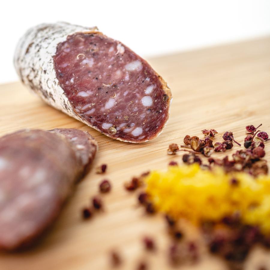 Lemongrass Szechuan Peppercorn Salami