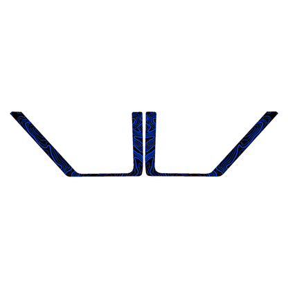 Topo Front Door Net Trim Overlay Kit (Printed Series) - 2021+ Bronco