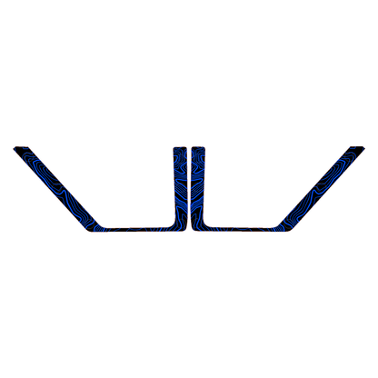 Topo Rear Door Net Trim Overlay Kit (Printed Series) - 2021+ Bronco