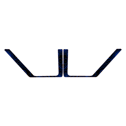 Topo Rear Door Net Trim Overlay Kit (Printed Series) - 2021+ Bronco