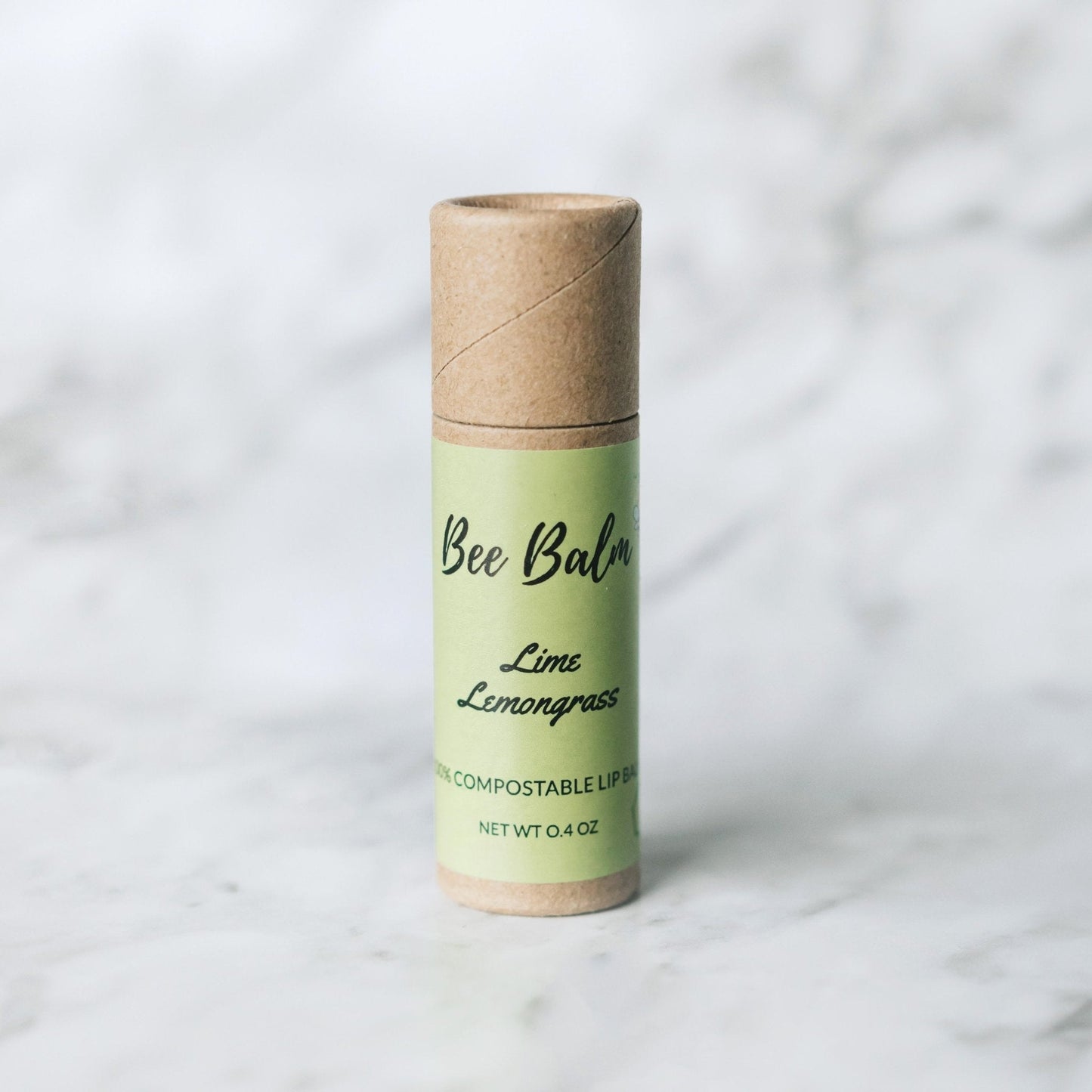 Bee Balm Lime Lemongrass Lip Balm Sticks - 6 Sticks