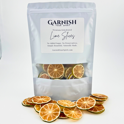 Dehydrated Lime Slices | Dried Limes for Bar & Decorative Styling