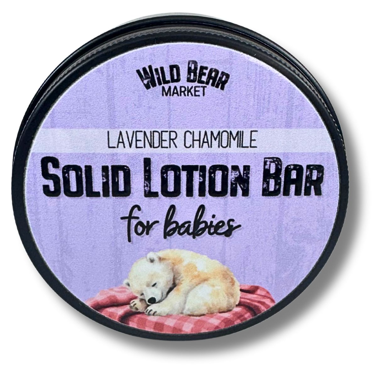 Lavender Chamomile BABY Solid Lotion Bar