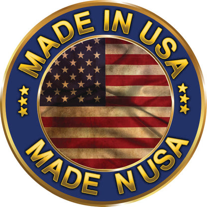 Merica round headlight decals