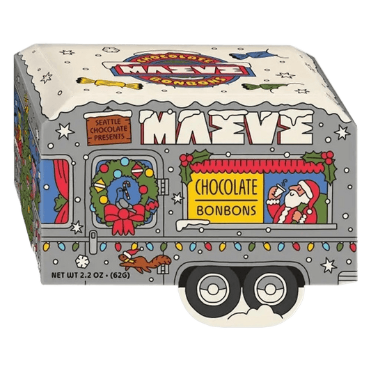 Maeve Chocolate - 'Santa's Camper' Bonbon Box (2.2OZ)