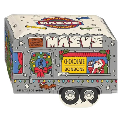 Maeve Chocolate - 'Santa's Camper' Bonbon Box (2.2OZ)
