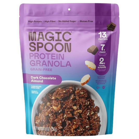 Magic Spoon - 'Dark Chocolate Almond' Protein Granola (8OZ)