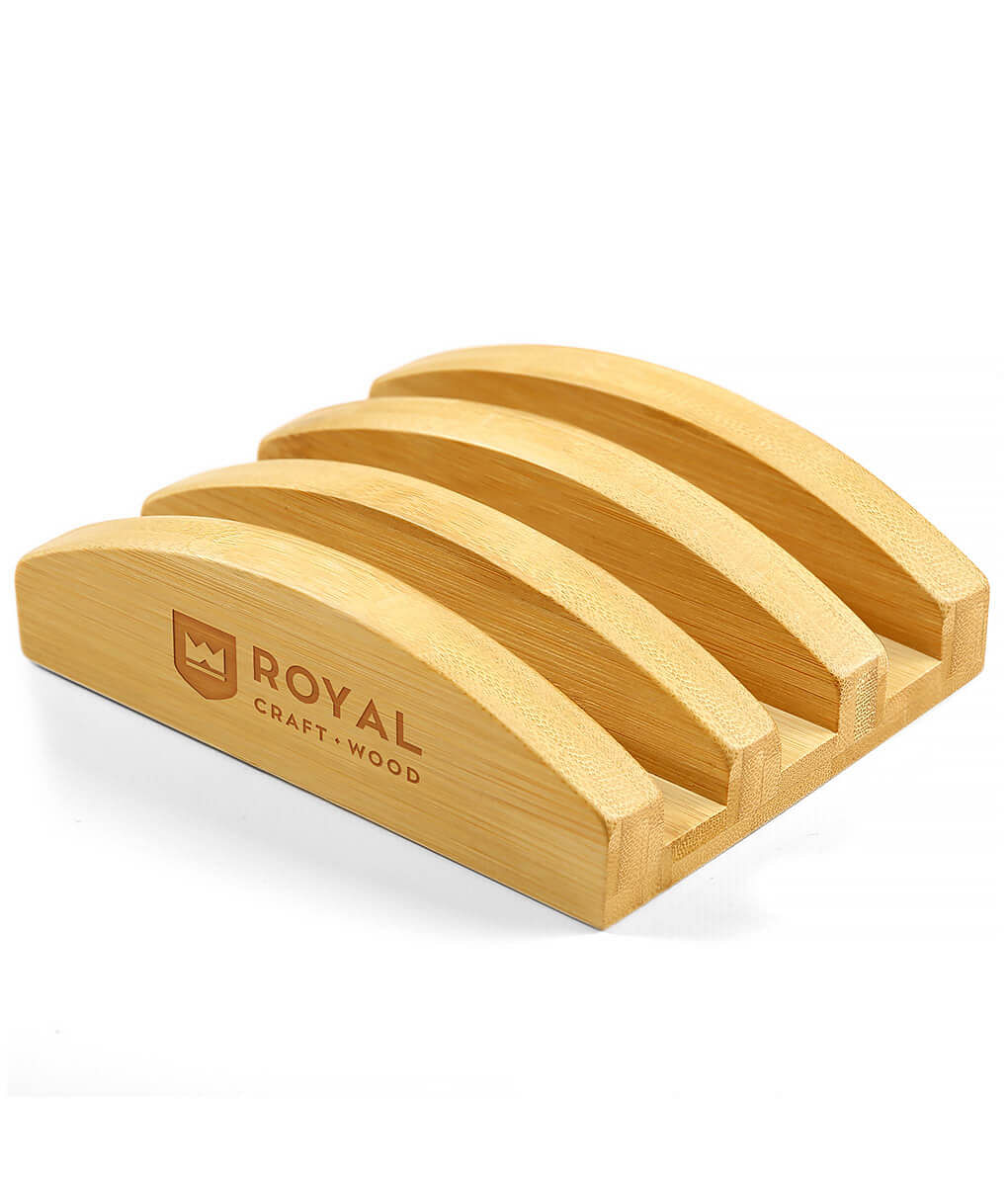 Royal Craft Wood Cutting Board Organizer for 3 Boards